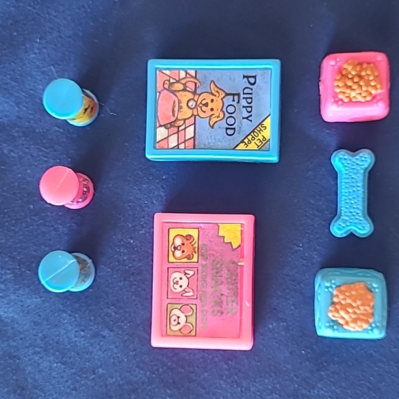 Littlest Pet Shop LPS Vintage 1990s Lot of Food and Store Items EUC - Picture 2 of 3